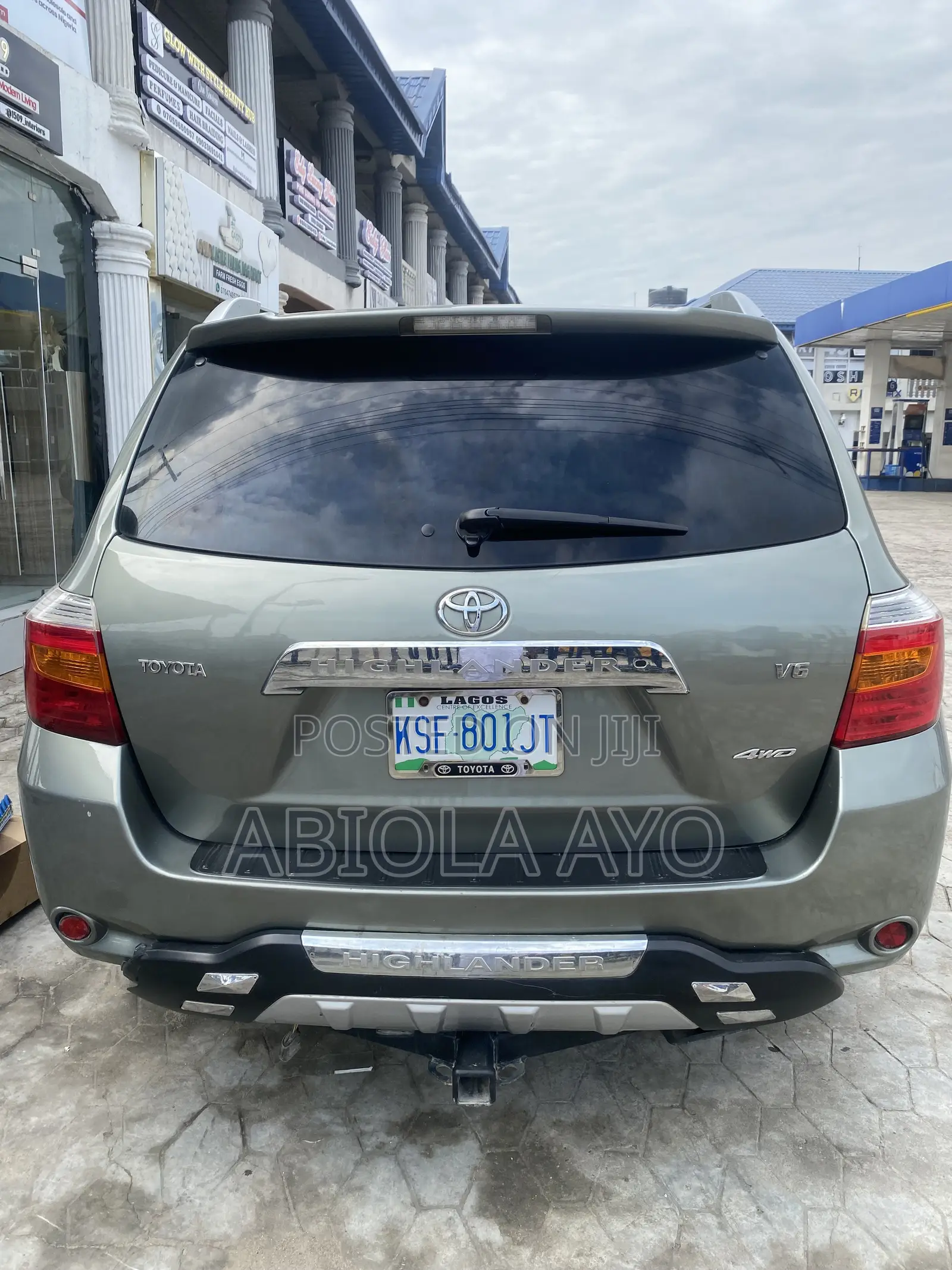 Toyota Highlander 2008 Gray