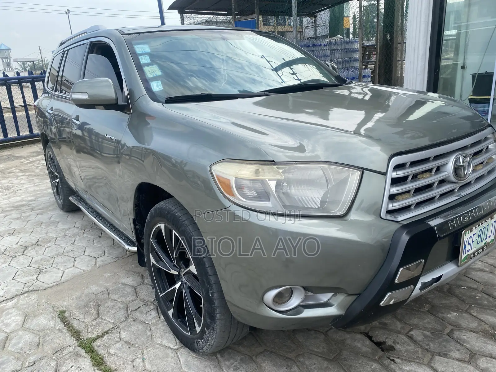 Toyota Highlander 2008 Gray