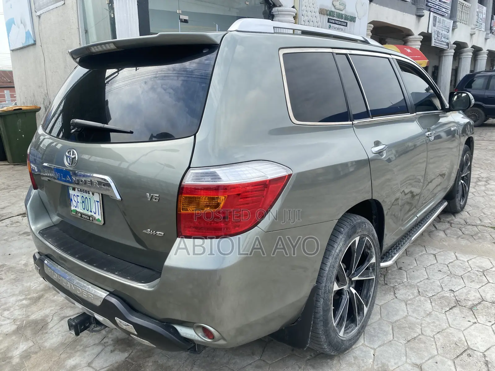 Toyota Highlander 2008 Gray
