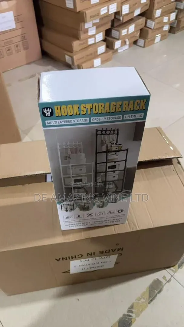 Hook Storage Pot Rack