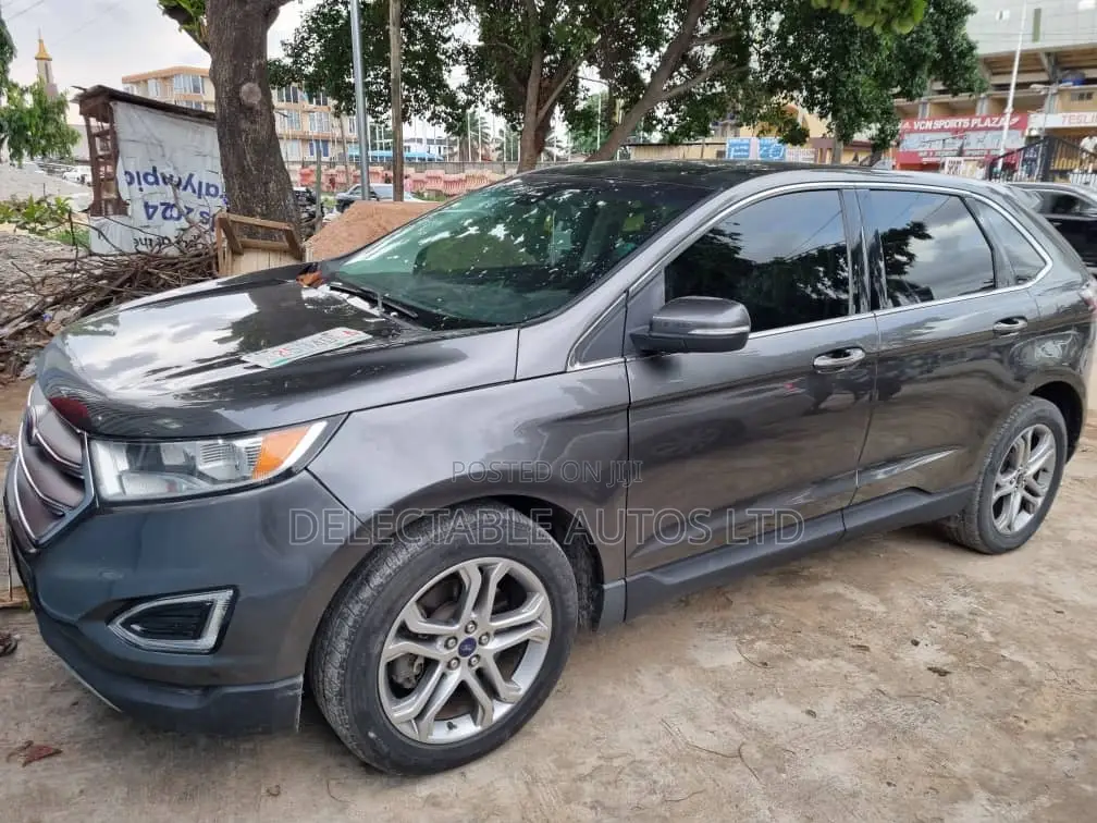 Ford Edge Titanium 4dr SUV (2.0L 4cyl Turbo 6A) 2015 Gray