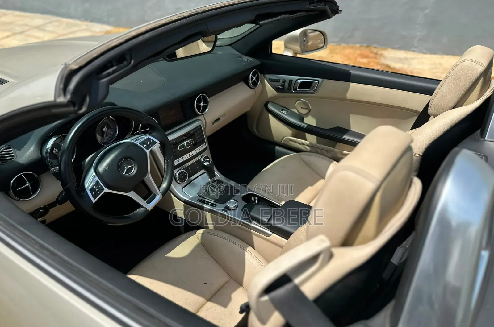 Mercedes-Benz SLK-Class 2011 Gold