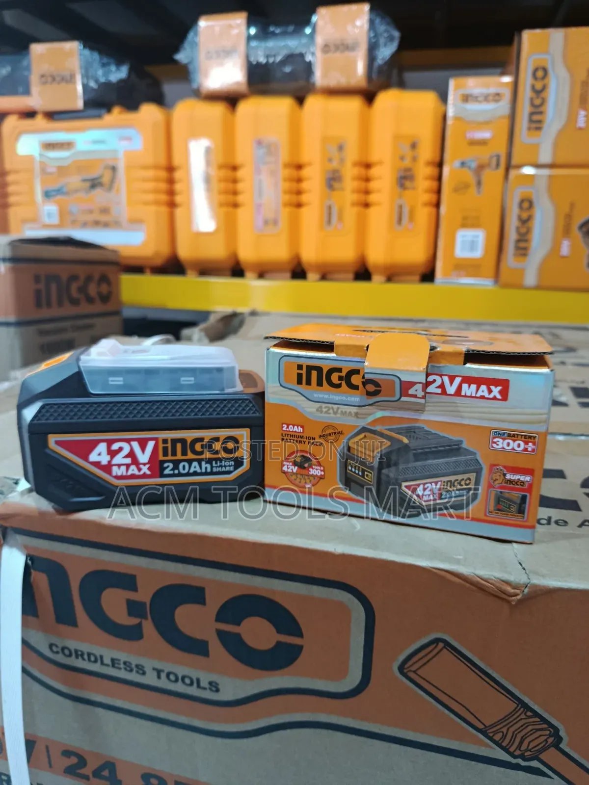 Ingco Fbli42201 42v Lithium-Ion Battery Pack