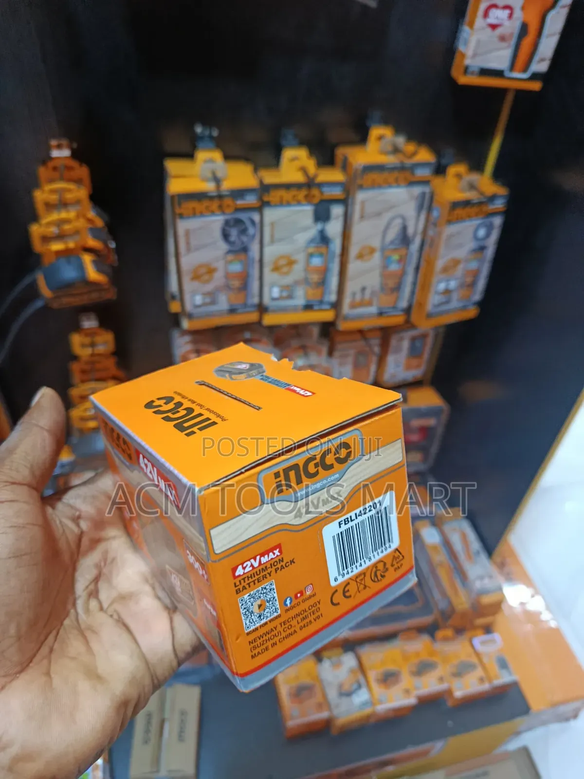 Ingco Fbli42201 42v Lithium-Ion Battery Pack