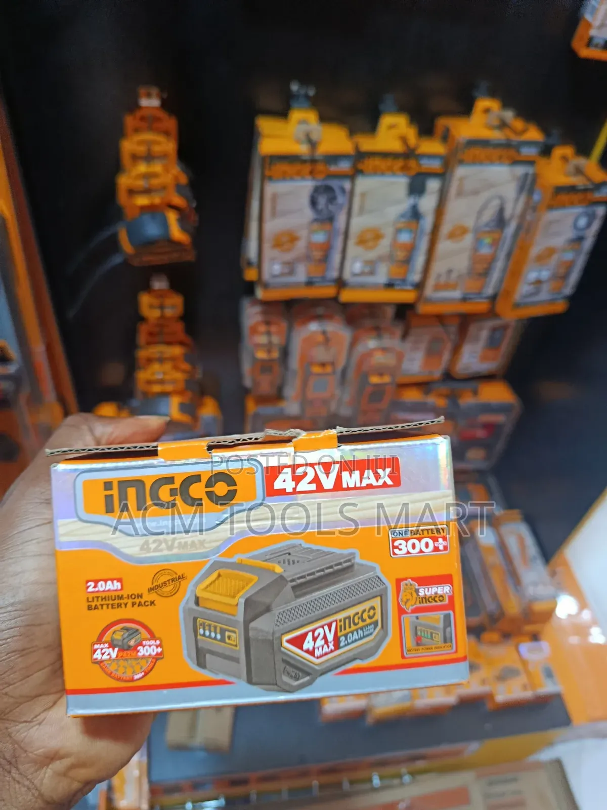 Ingco Fbli42201 42v Lithium-Ion Battery Pack