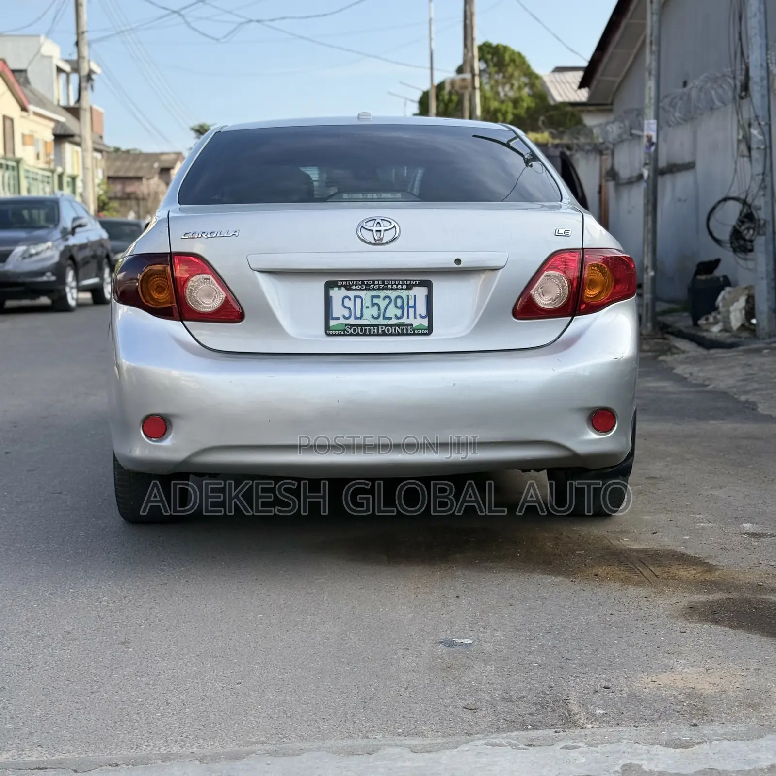 Toyota Corolla 2009 Silver