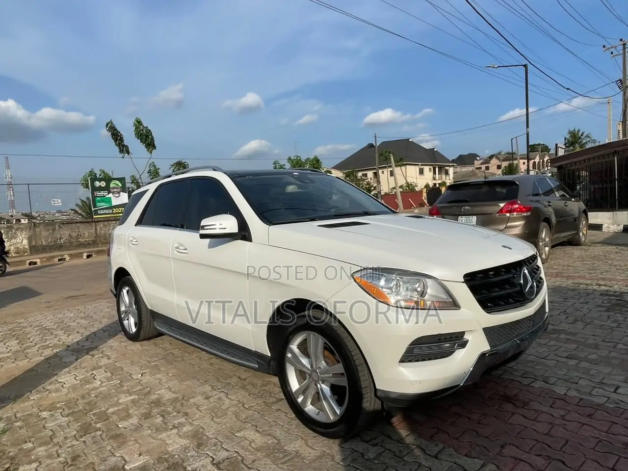 Mercedes-Benz M Class ML 350 4Matic 2013 White