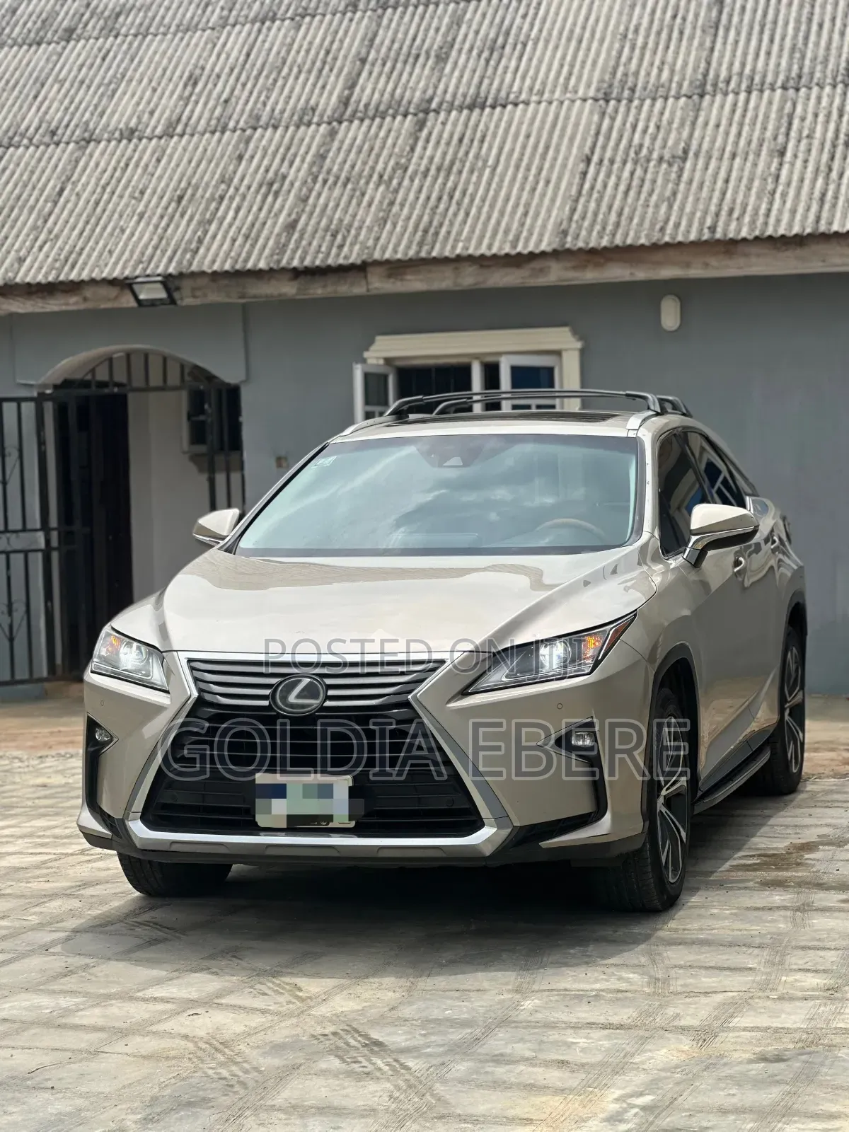 Lexus RX 350 AWD 2016 Gold