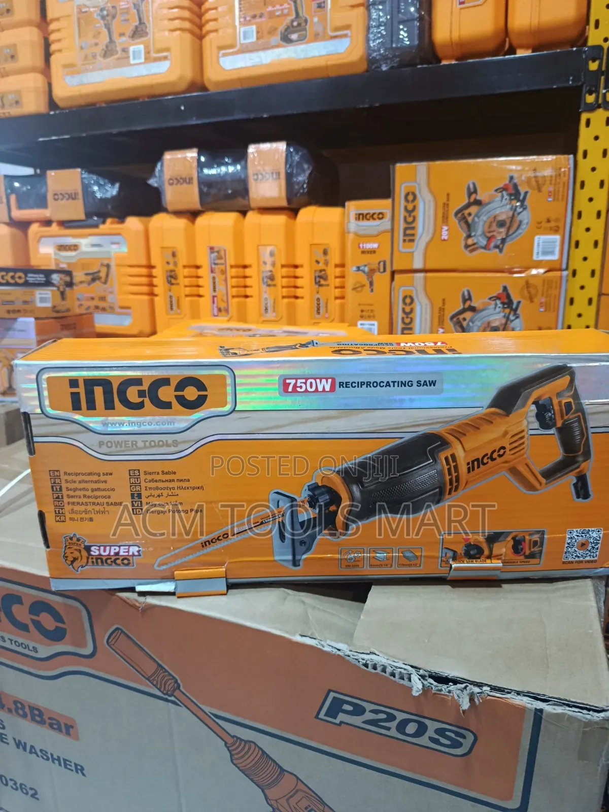Ingco Rs7508 Electric Reciprocating Saw 750w