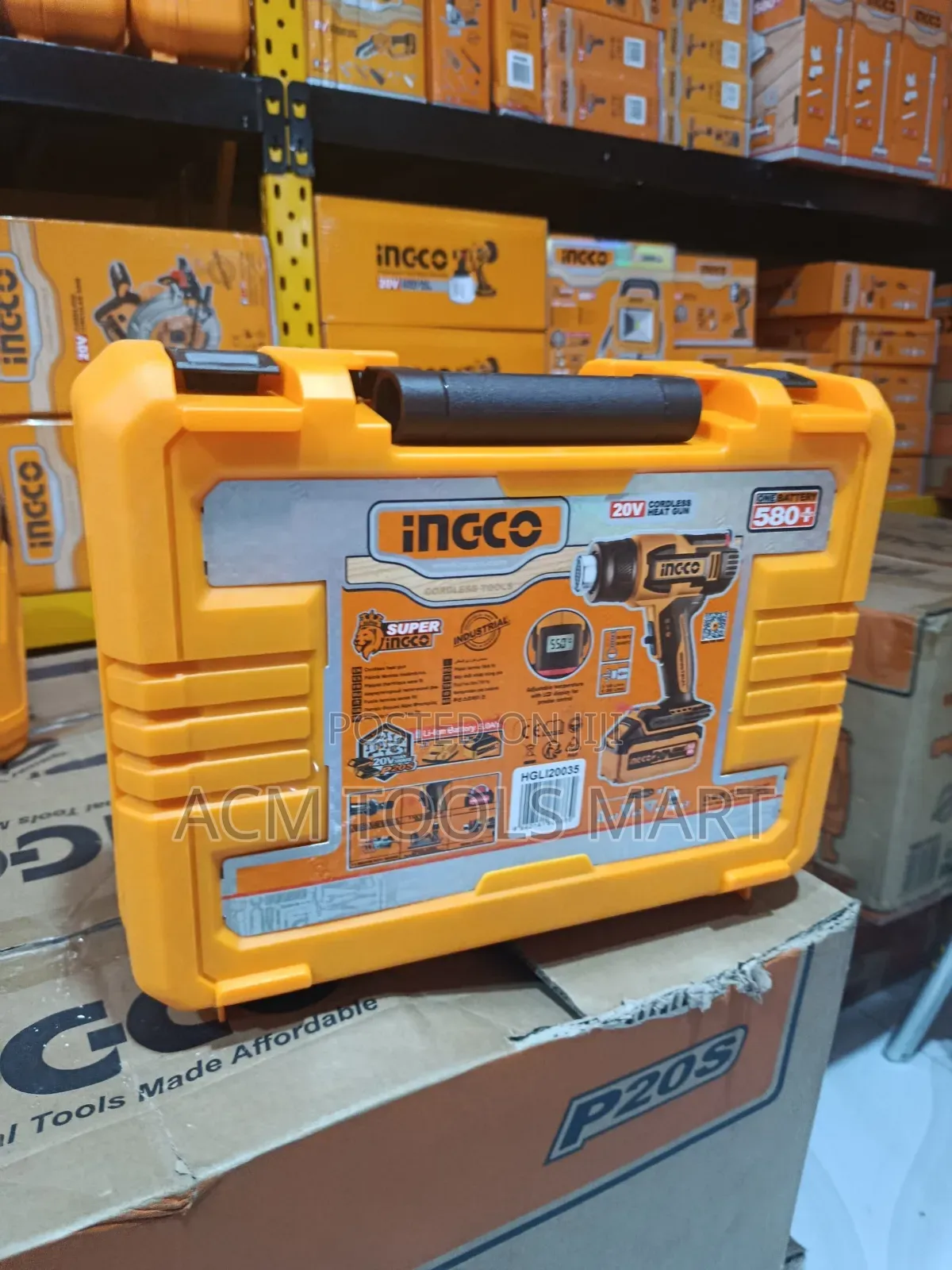 Ingco Cordless Heat Gun 20v