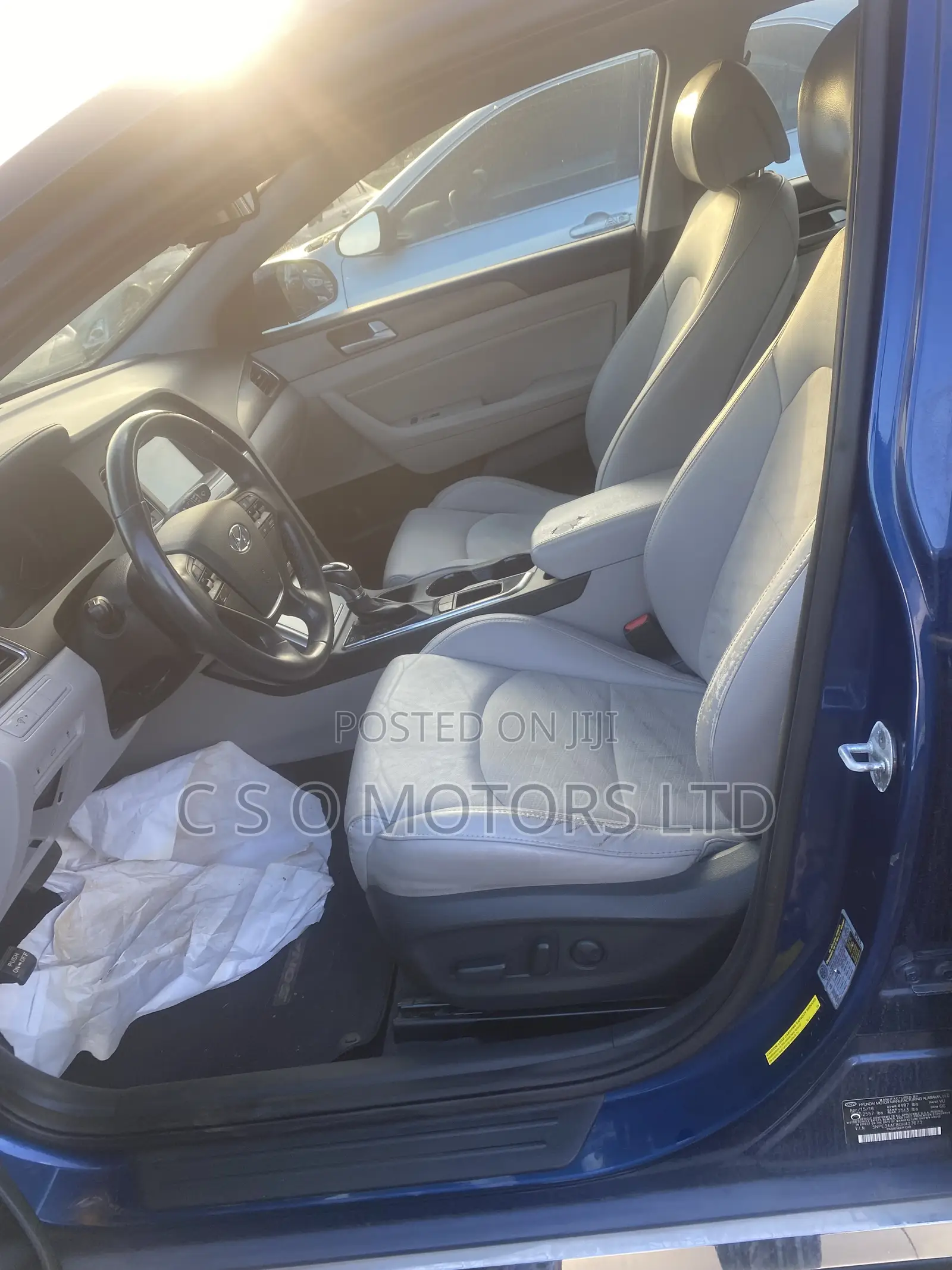 Hyundai Sonata Sport 2.0T Sedan FWD (2.0L 4cyl 6A) 2016 Blue