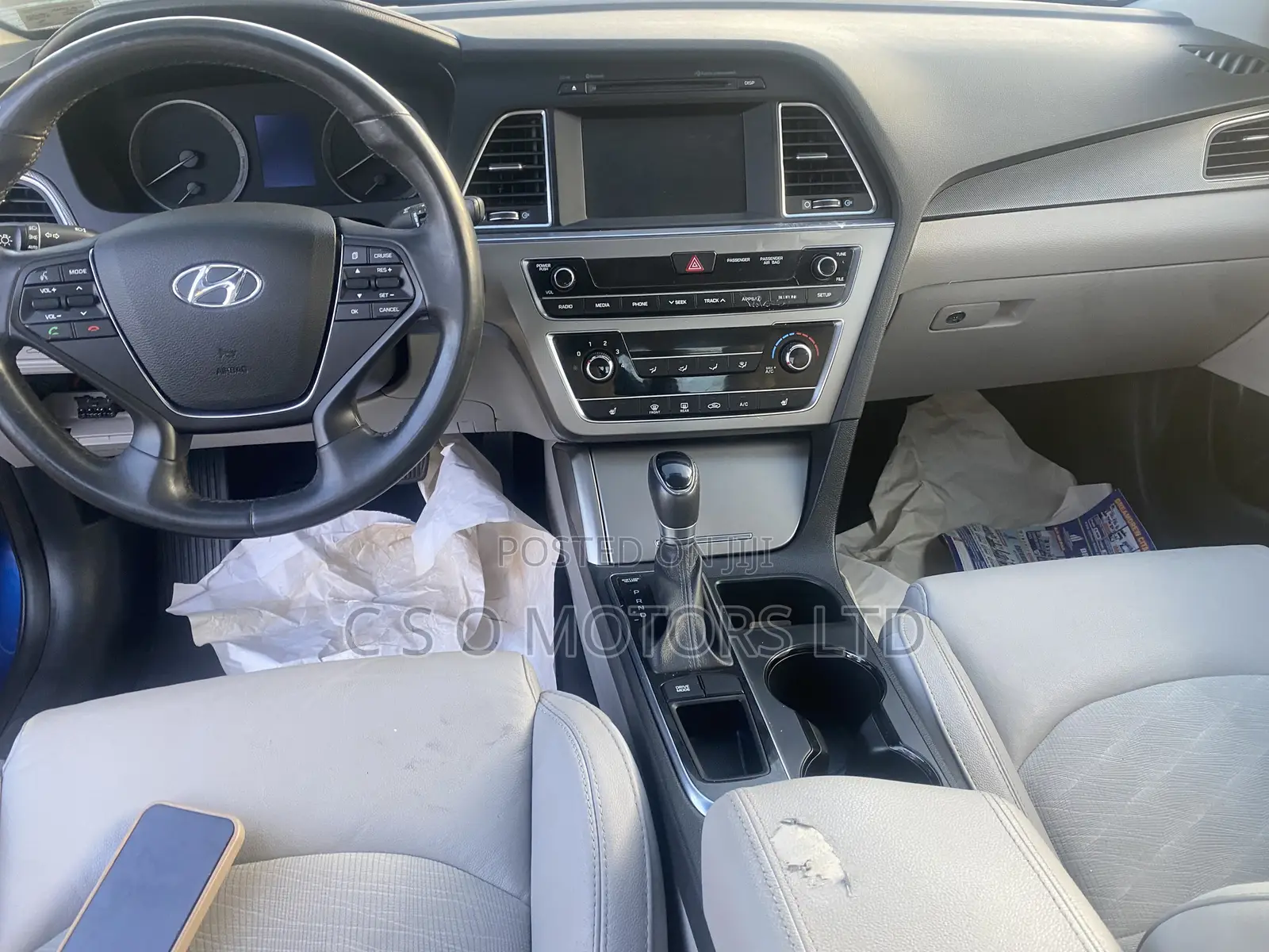 Hyundai Sonata Sport 2.0T Sedan FWD (2.0L 4cyl 6A) 2016 Blue