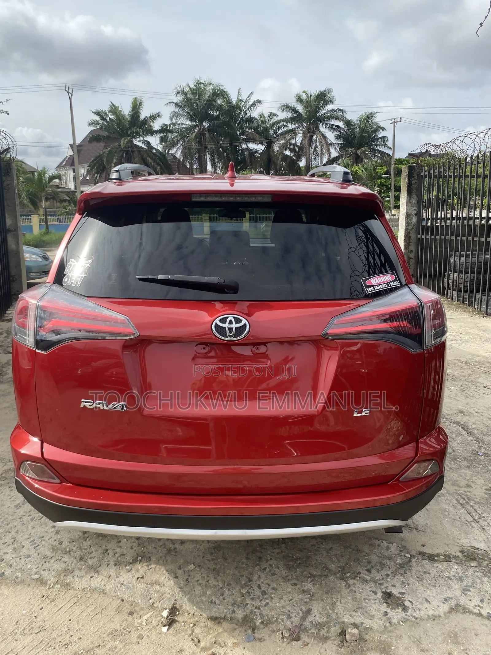 Toyota RAV4 LE AWD (2.5L 4cyl 6A) 2017 Red