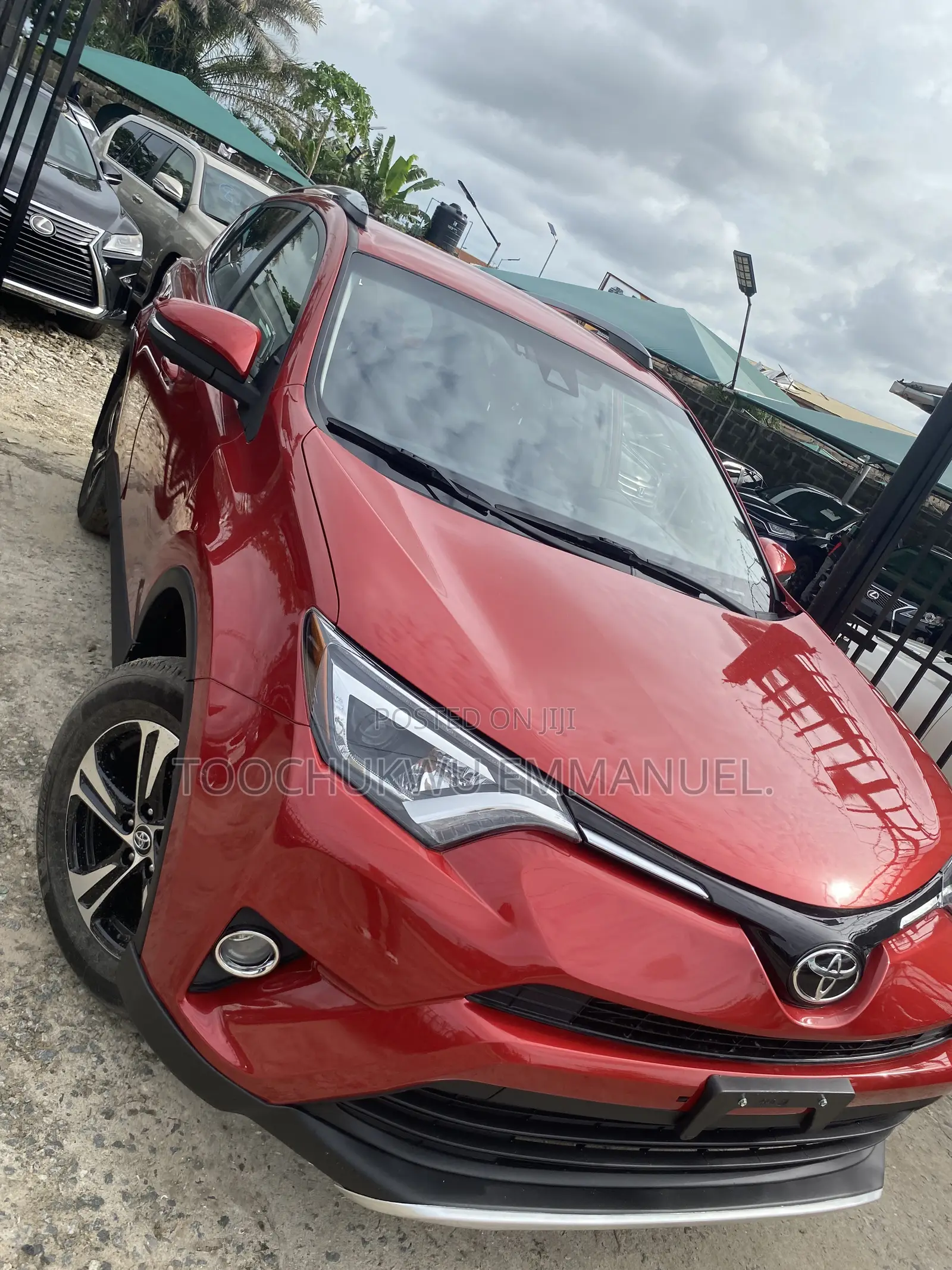 Toyota RAV4 LE AWD (2.5L 4cyl 6A) 2017 Red