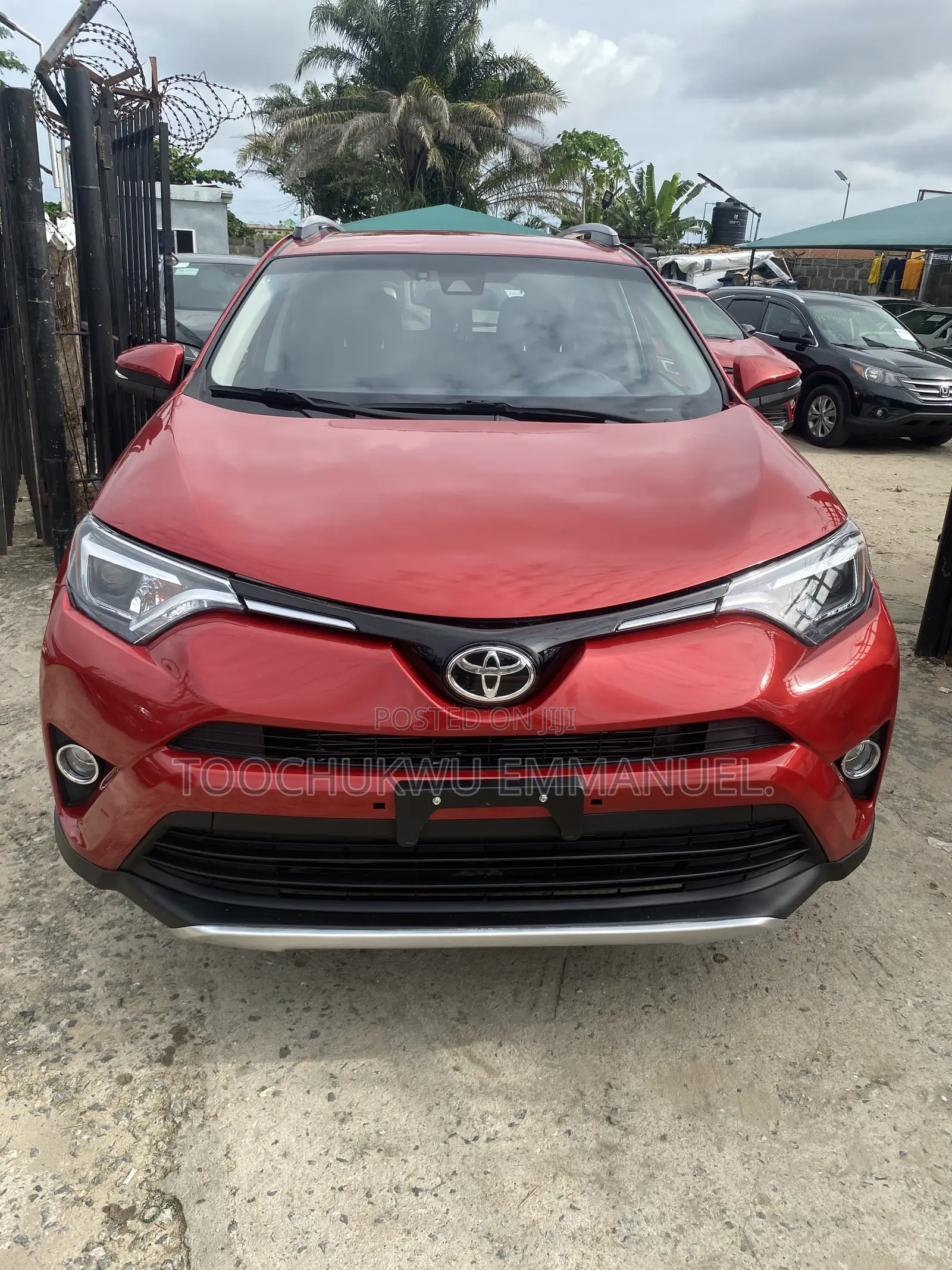Toyota RAV4 LE AWD (2.5L 4cyl 6A) 2017 Red