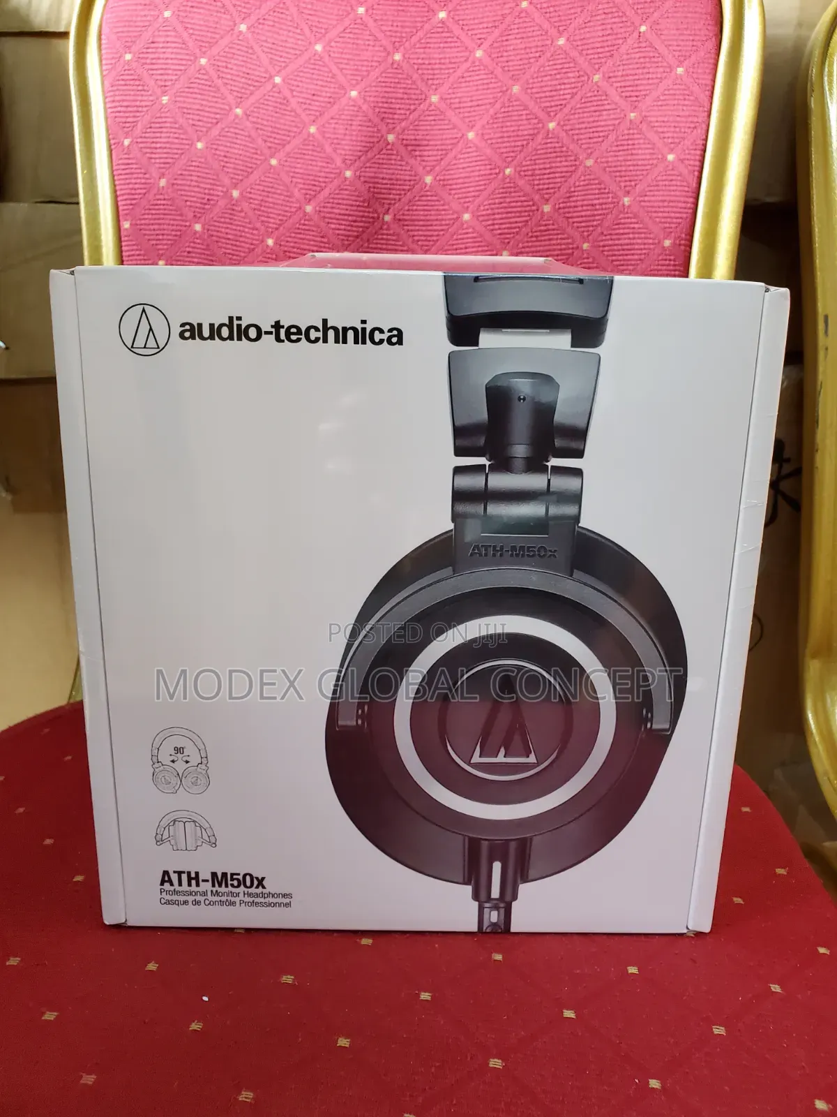 Audio-Technica Ath-M50x Professional Monitor Headphone.