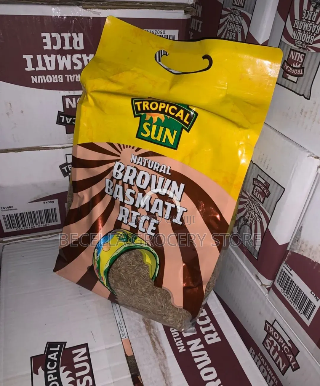 Tropical Sun Natural Brown Bamastic Nice 4×5kg