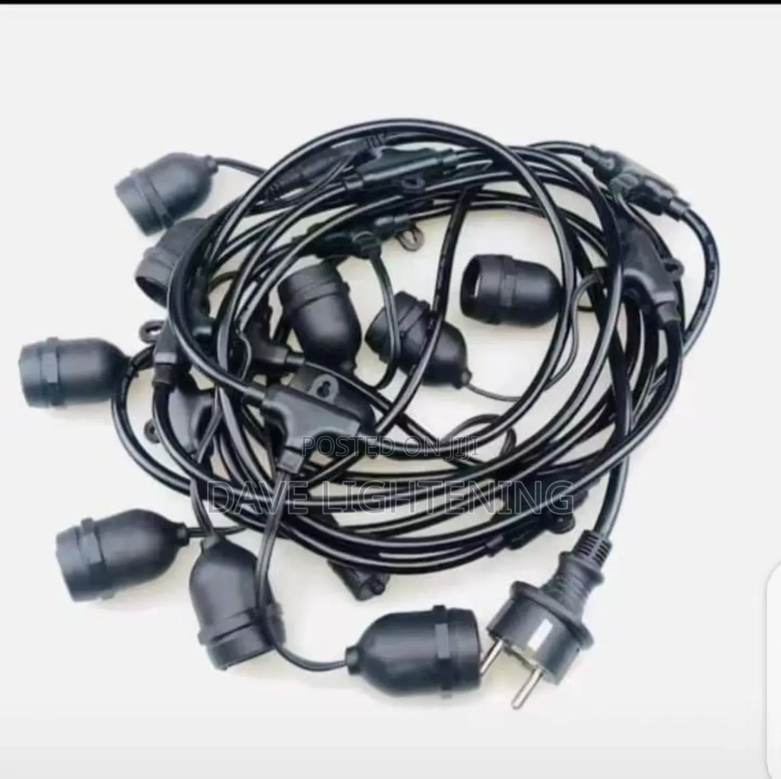 High Quality String Light 10 Meters 20 Lampholder