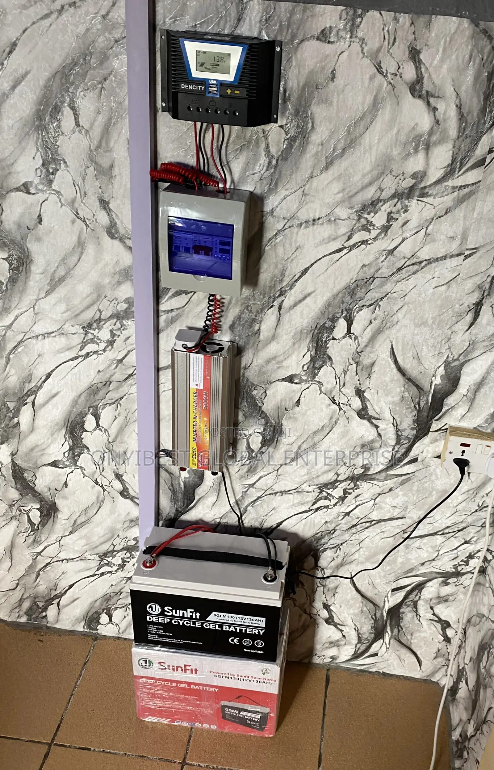 130ahms/2000watts Inverter for Perfect Installation for Home Appliance