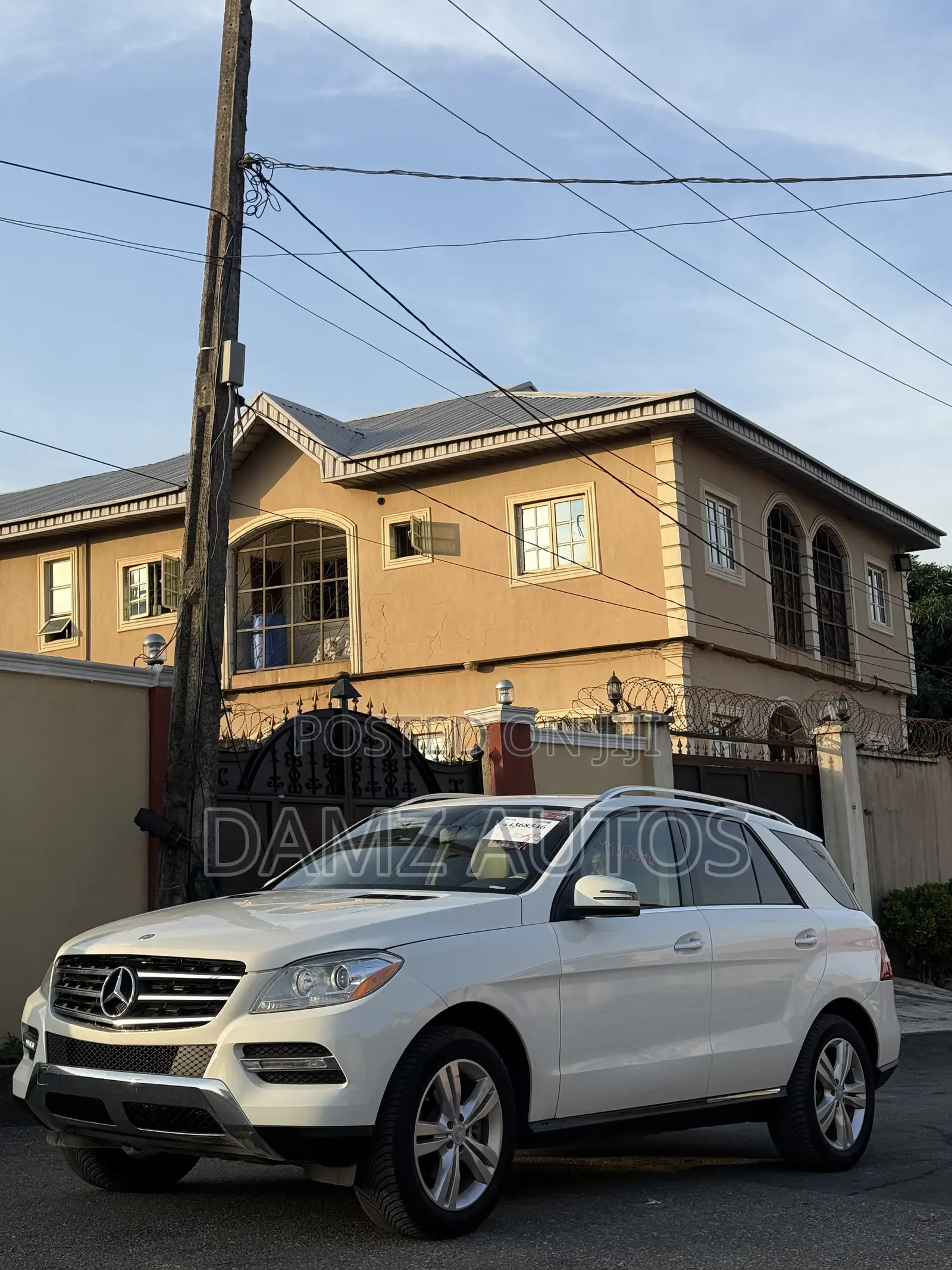 Mercedes-Benz M Class ML 350 4Matic 2013 White