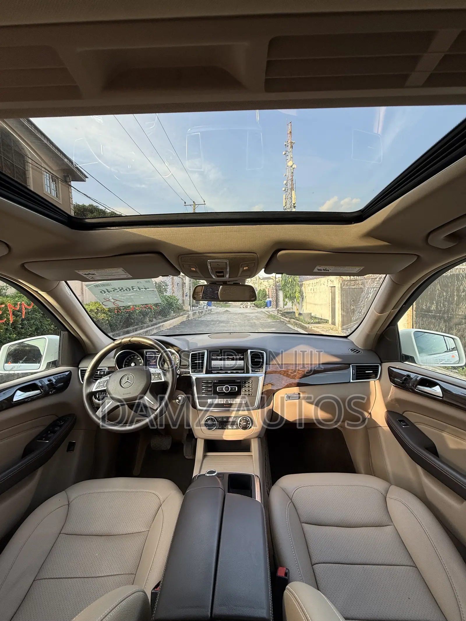 Mercedes-Benz M Class ML 350 4Matic 2013 White