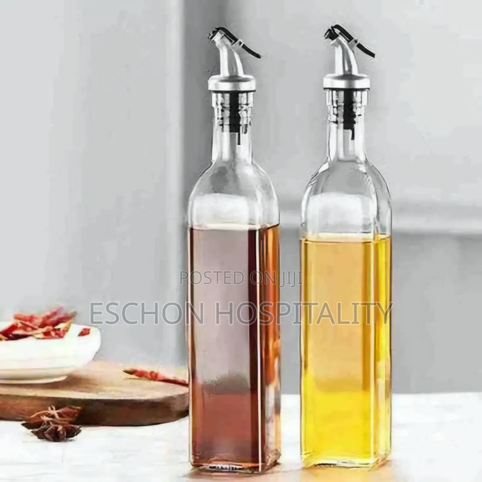 Glass Oil Bottle Dispenser