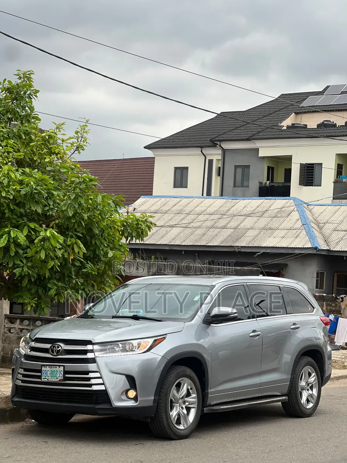 Toyota Highlander Limited 4dr SUV AWD (3.5L 6cyl 6A) 2015 Blue
