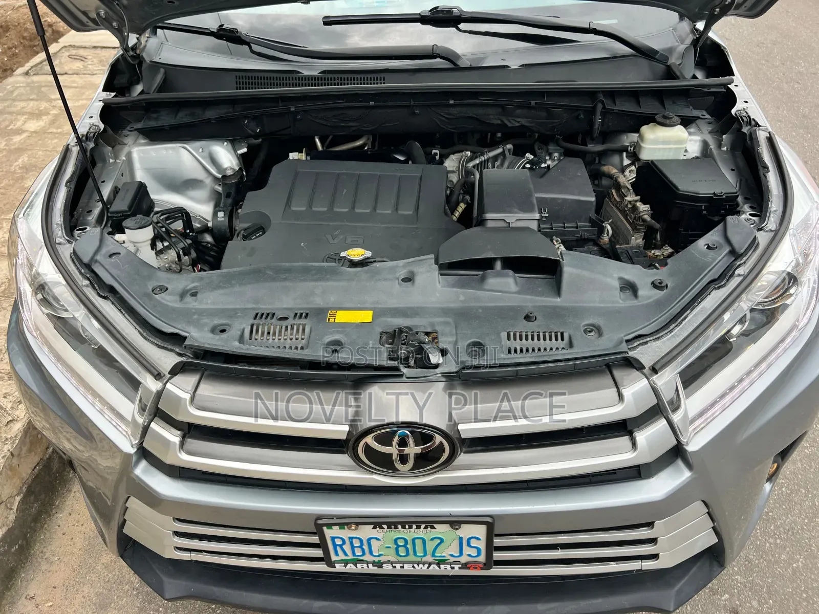 Toyota Highlander Limited 4dr SUV AWD (3.5L 6cyl 6A) 2015 Blue