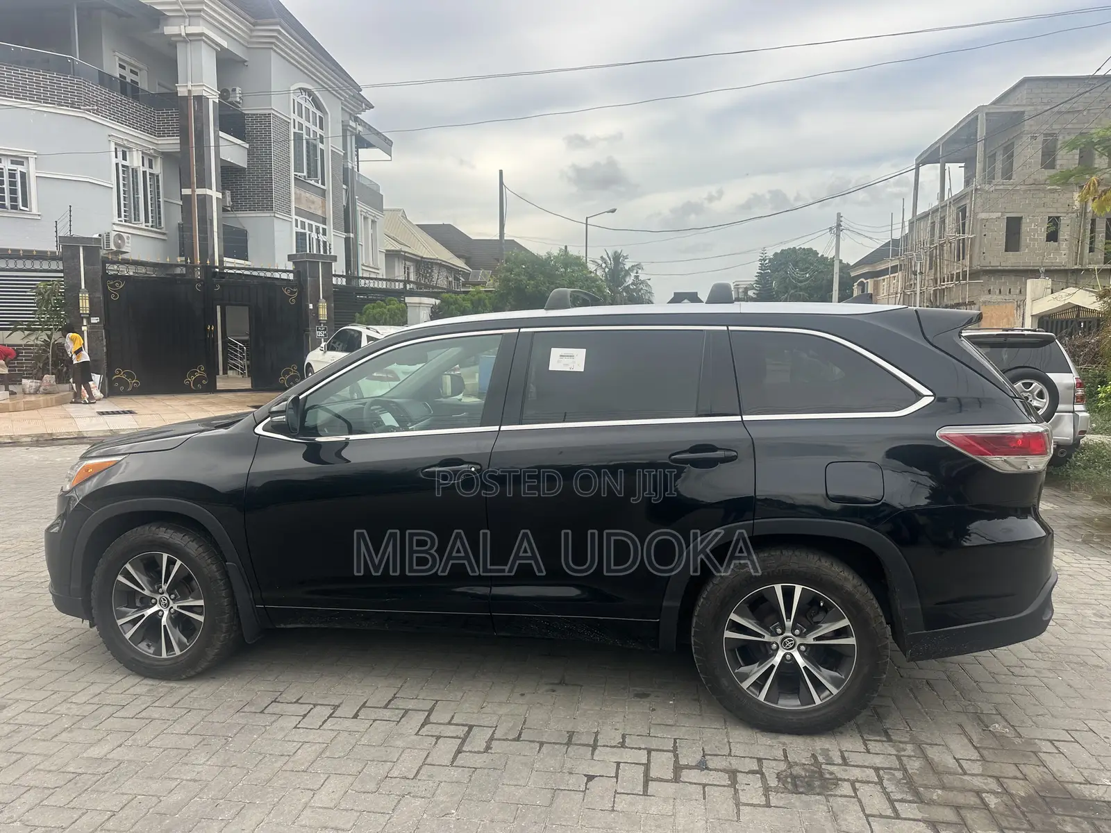Toyota Highlander XLE V6 4x4 (3.5L 6cyl 6A) 2016 Black
