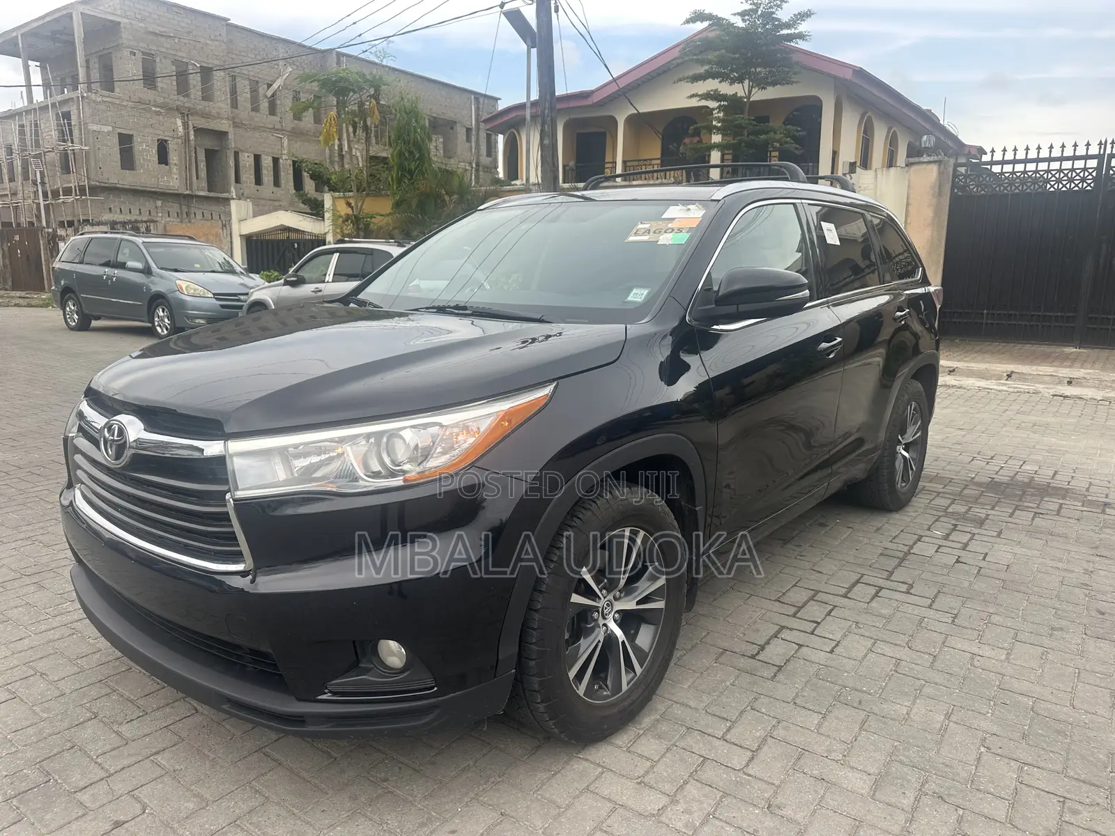 Toyota Highlander XLE V6 4x4 (3.5L 6cyl 6A) 2016 Black