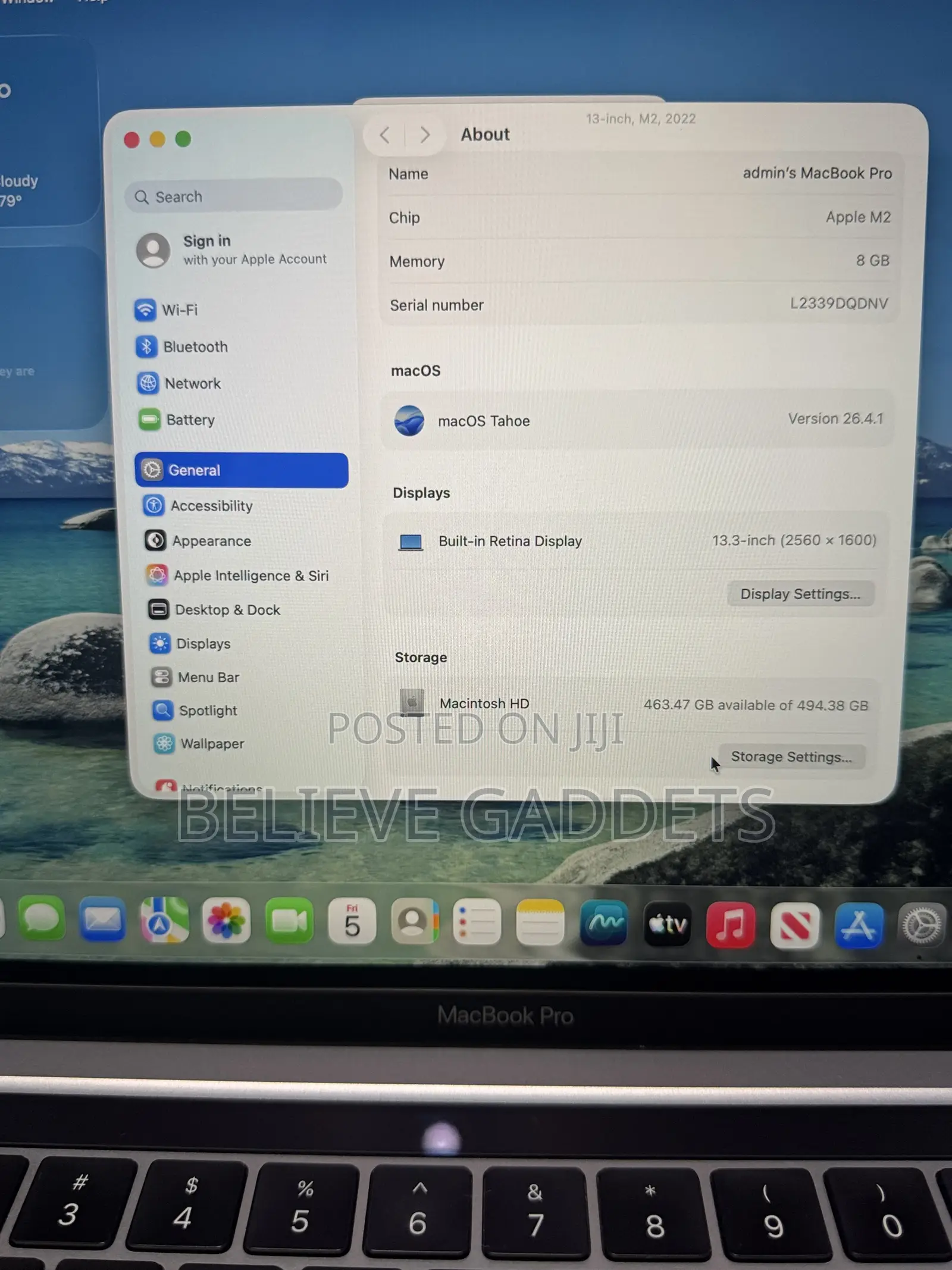 Laptop Apple MacBook Pro 2023 M2 8GB Apple M2 SSD 512GB