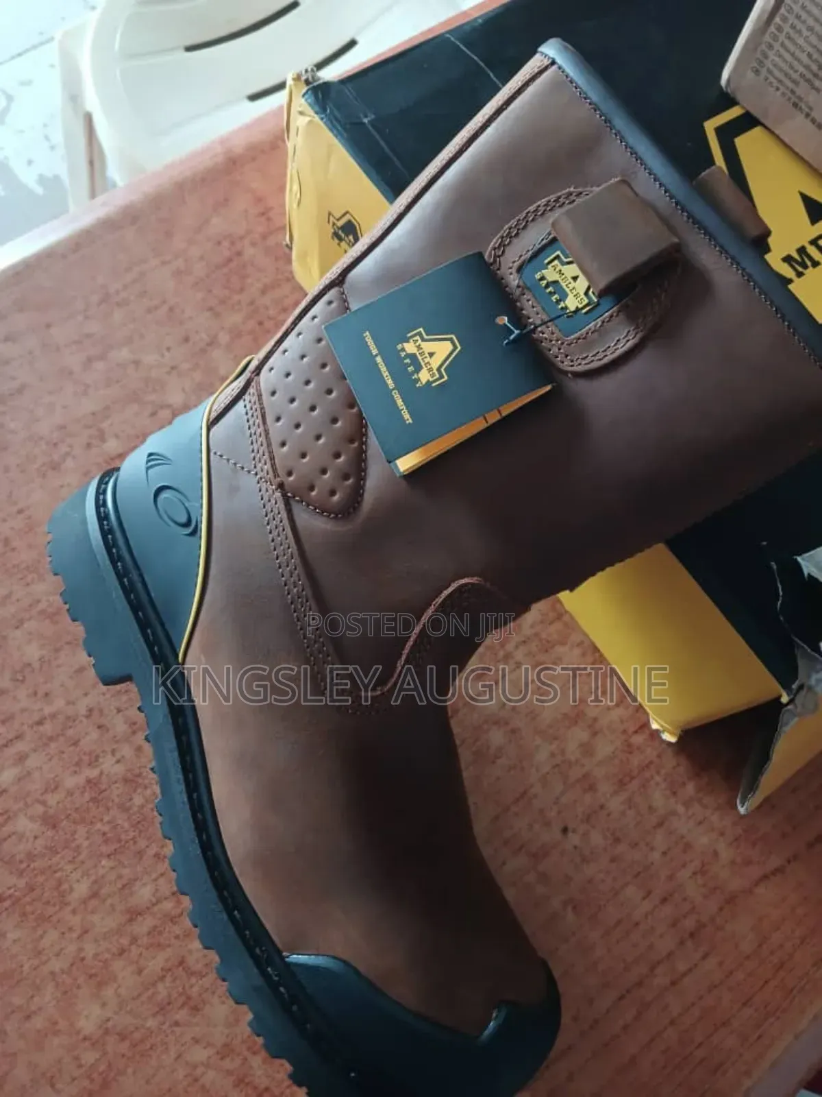 Amblers Fs223 Welted Waterproof Pull On Industrial Safety Boot