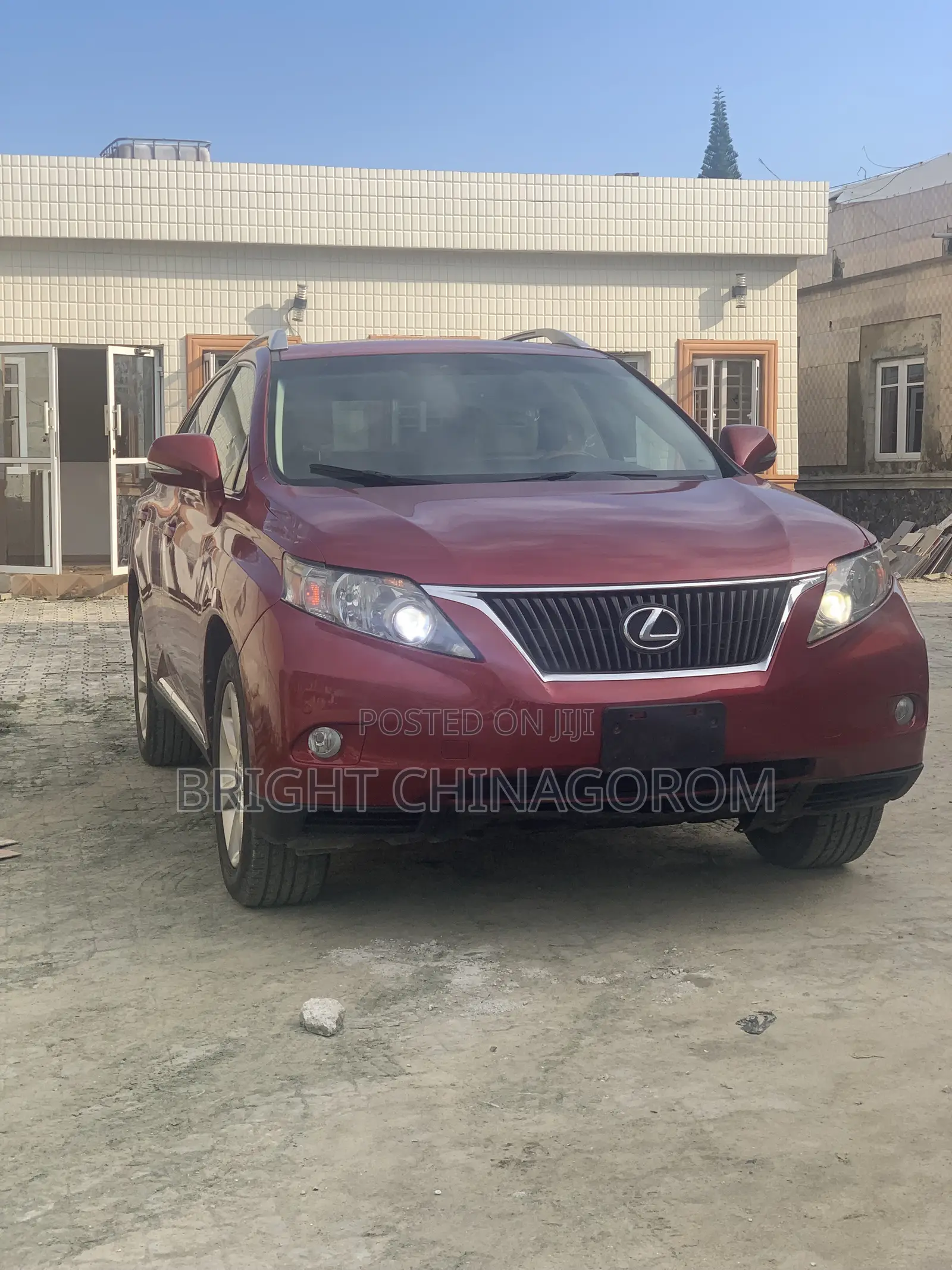 Lexus RX 350 AWD 2012 Red