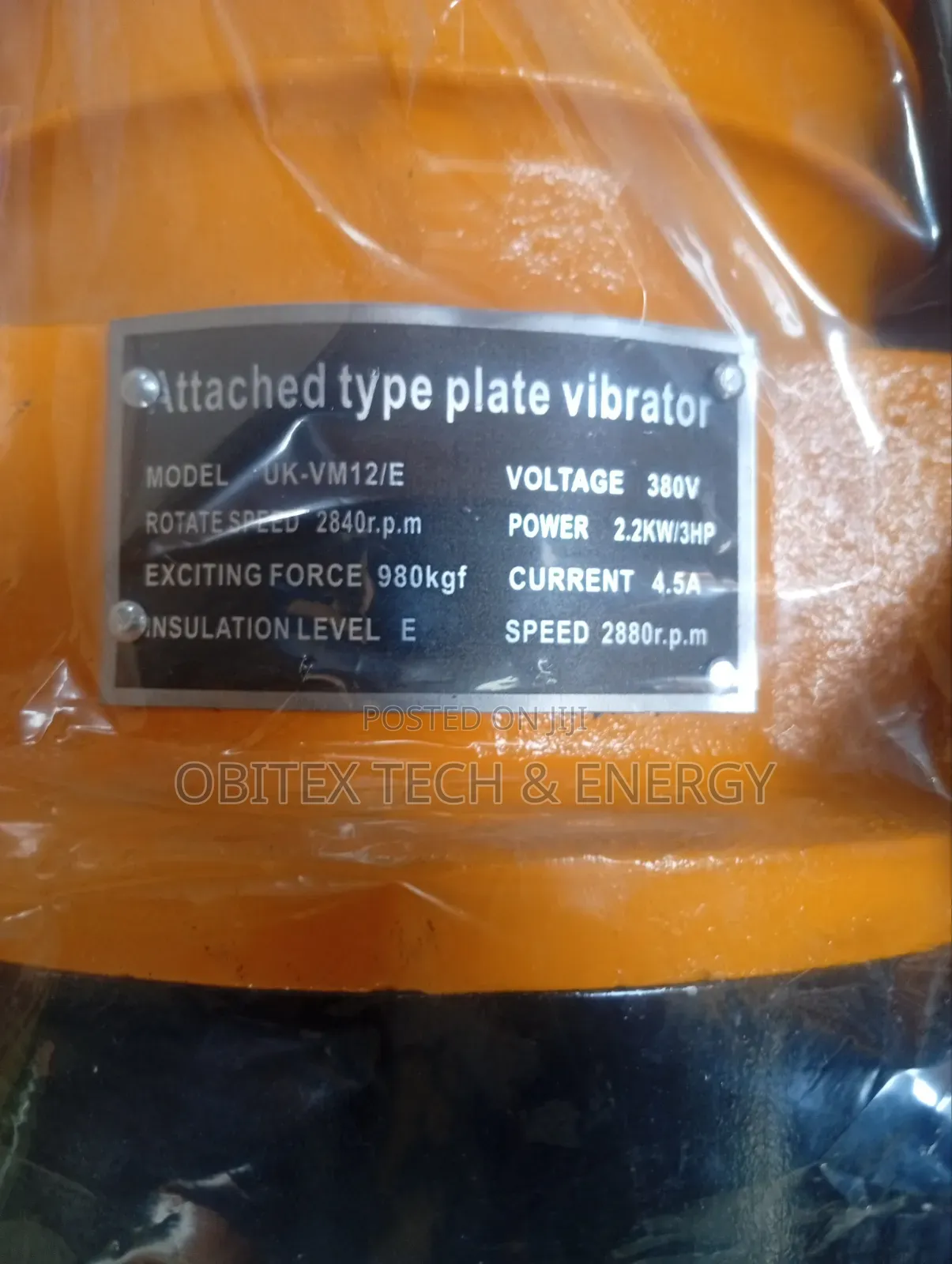 Concrete Vibrator Motor 3hp (2.2kw)–2840rpm Heavy Duty Vibrating Motor