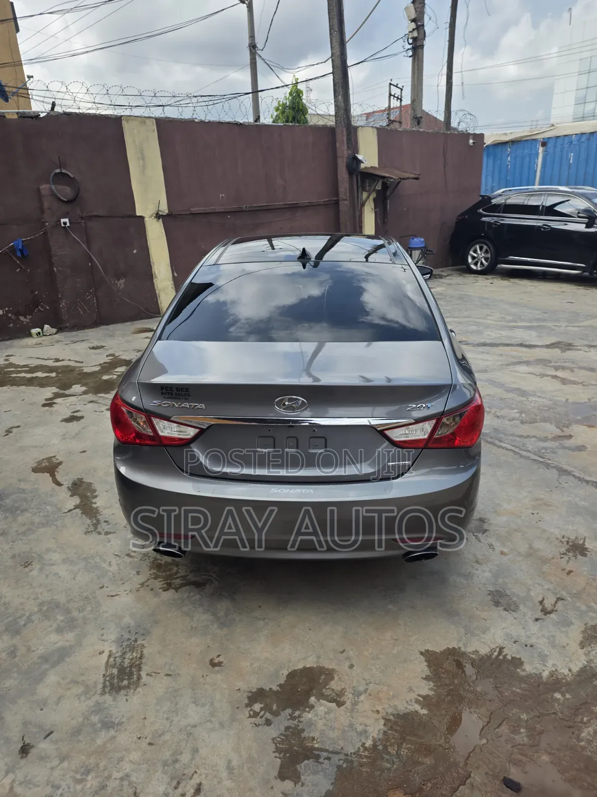 Hyundai Sonata Limited 2.0T Sedan (2.0L 4cyl 6A) 2013 Gray