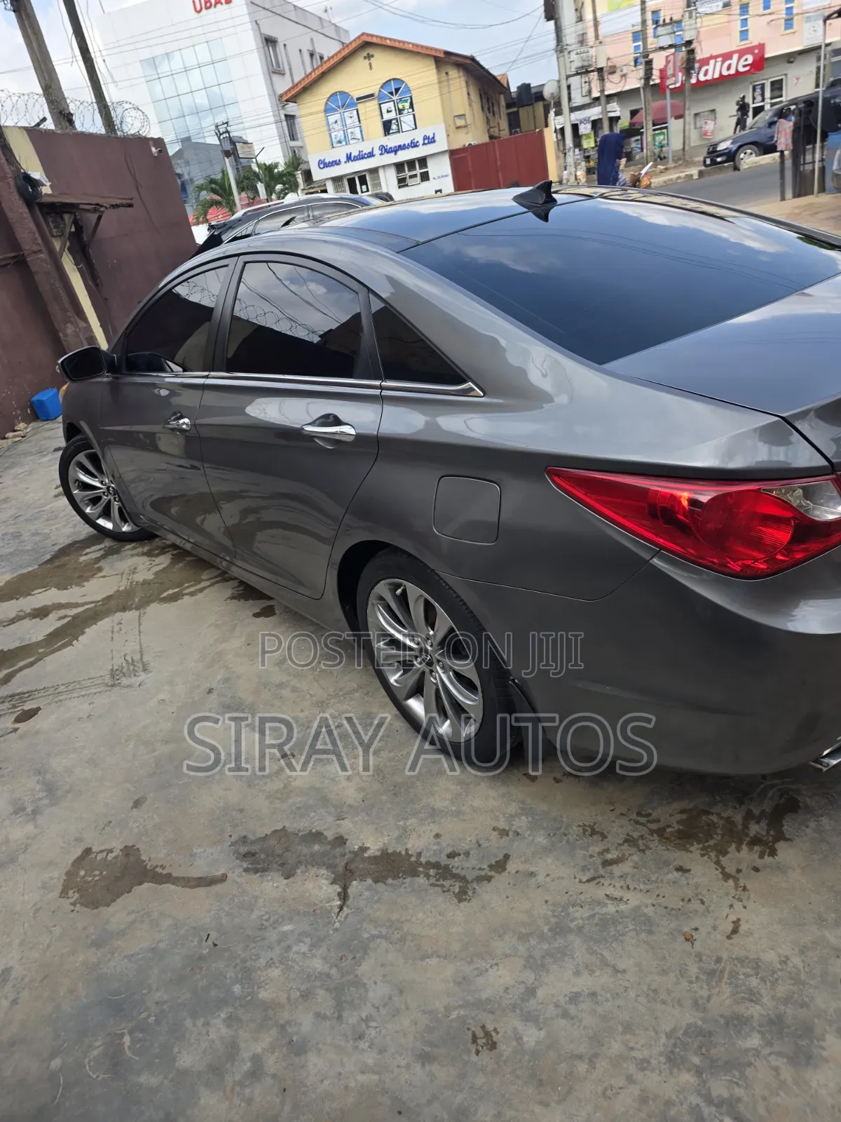 Hyundai Sonata Limited 2.0T Sedan (2.0L 4cyl 6A) 2013 Gray