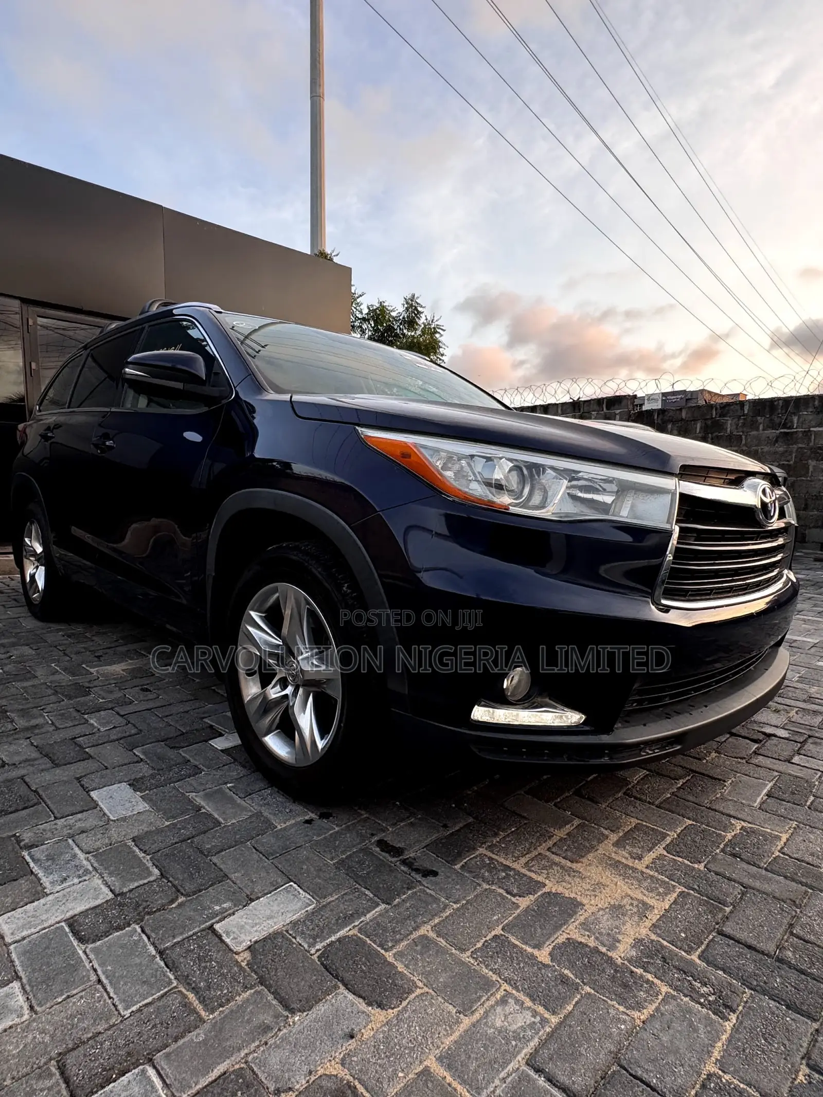 Toyota Highlander Limited 4dr SUV AWD (3.5L 6cyl 6A) 2015 Blue