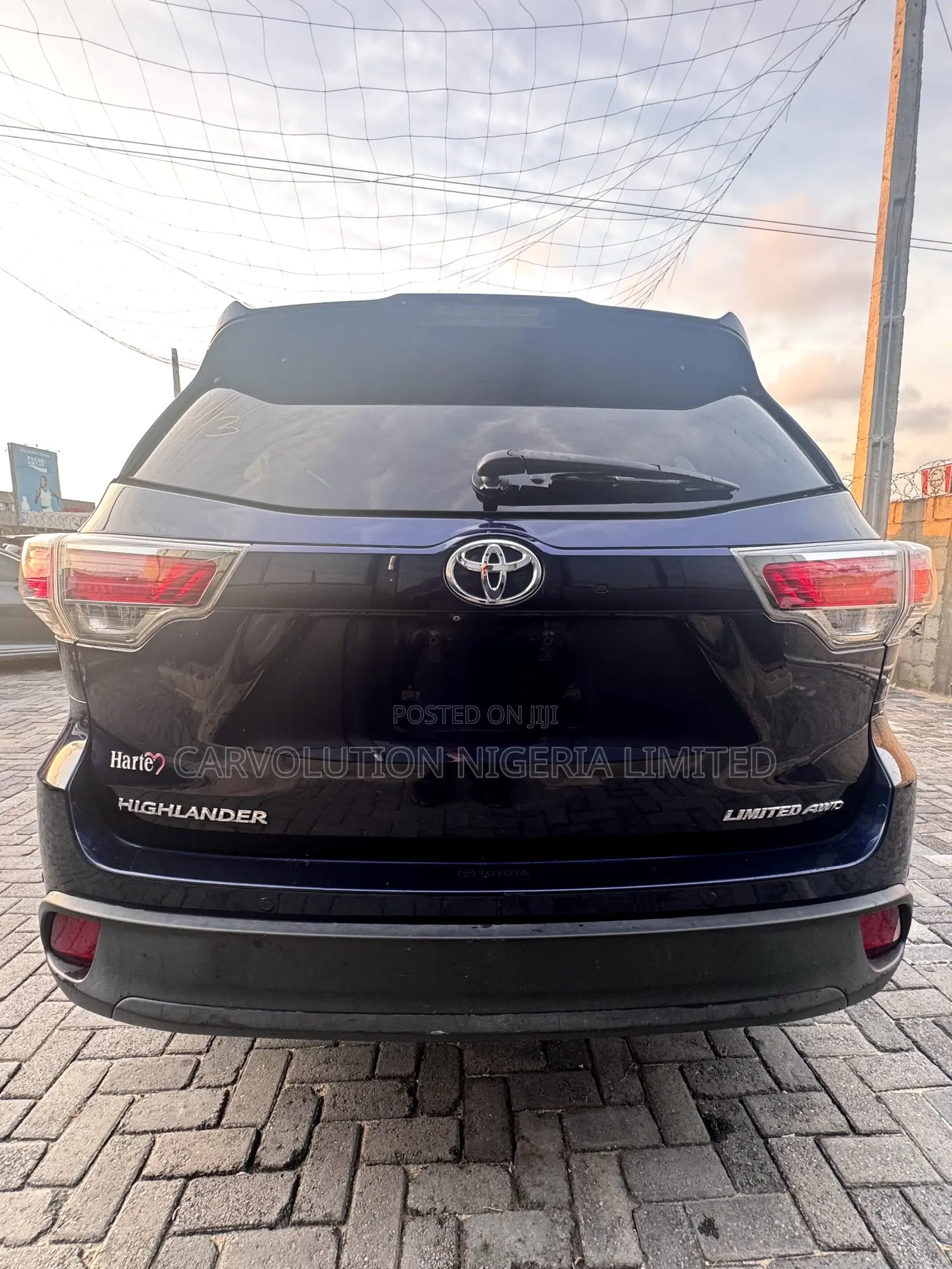 Toyota Highlander Limited 4dr SUV AWD (3.5L 6cyl 6A) 2015 Blue