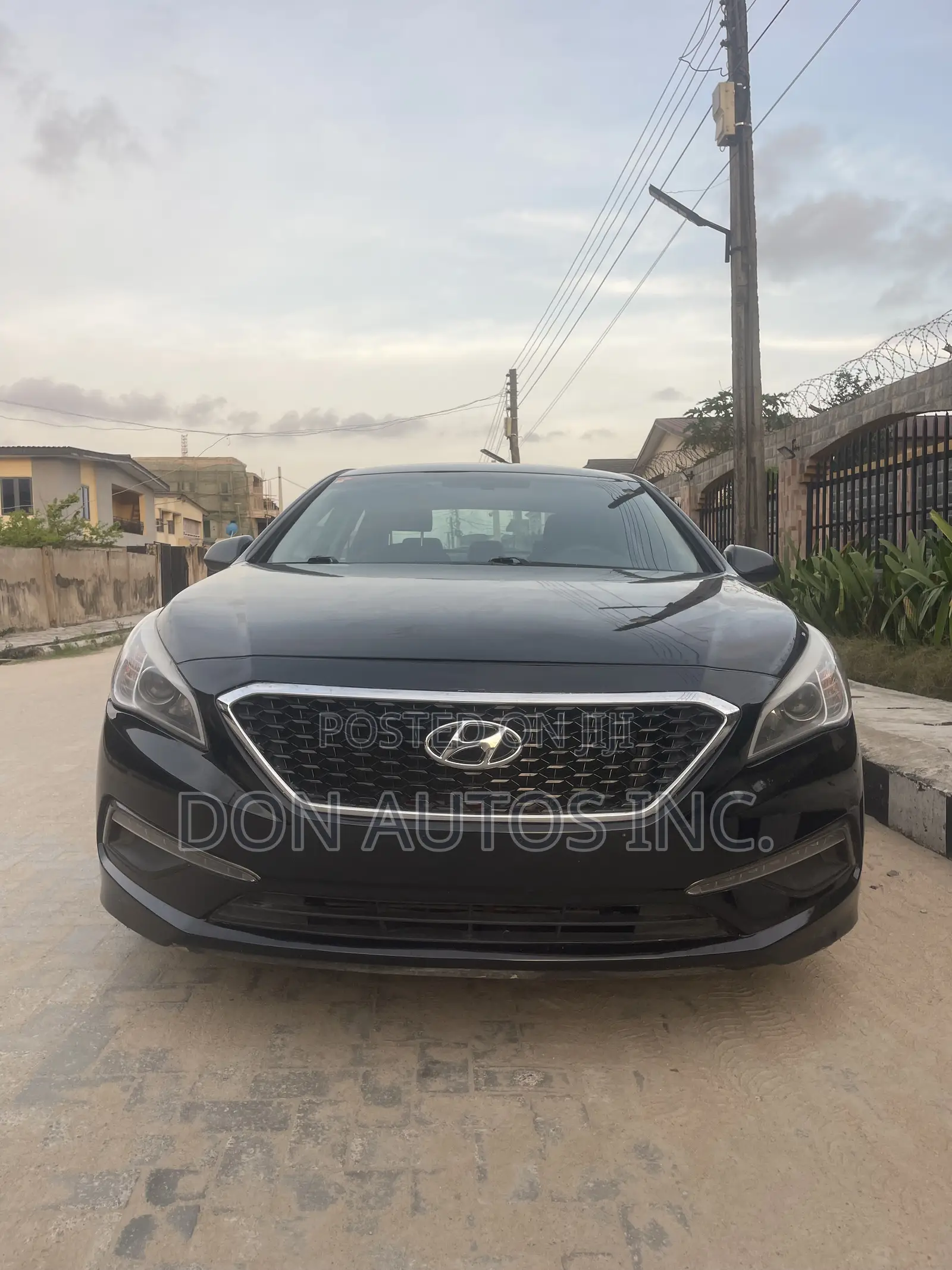 Hyundai Sonata 2015 Black