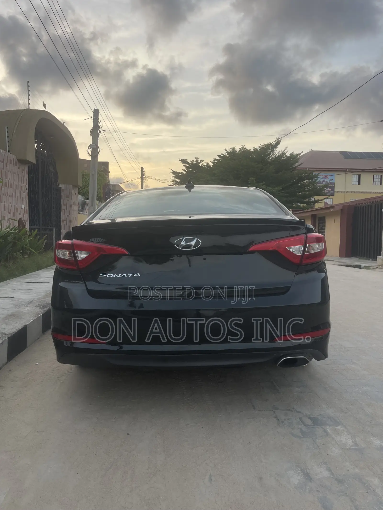 Hyundai Sonata 2015 Black