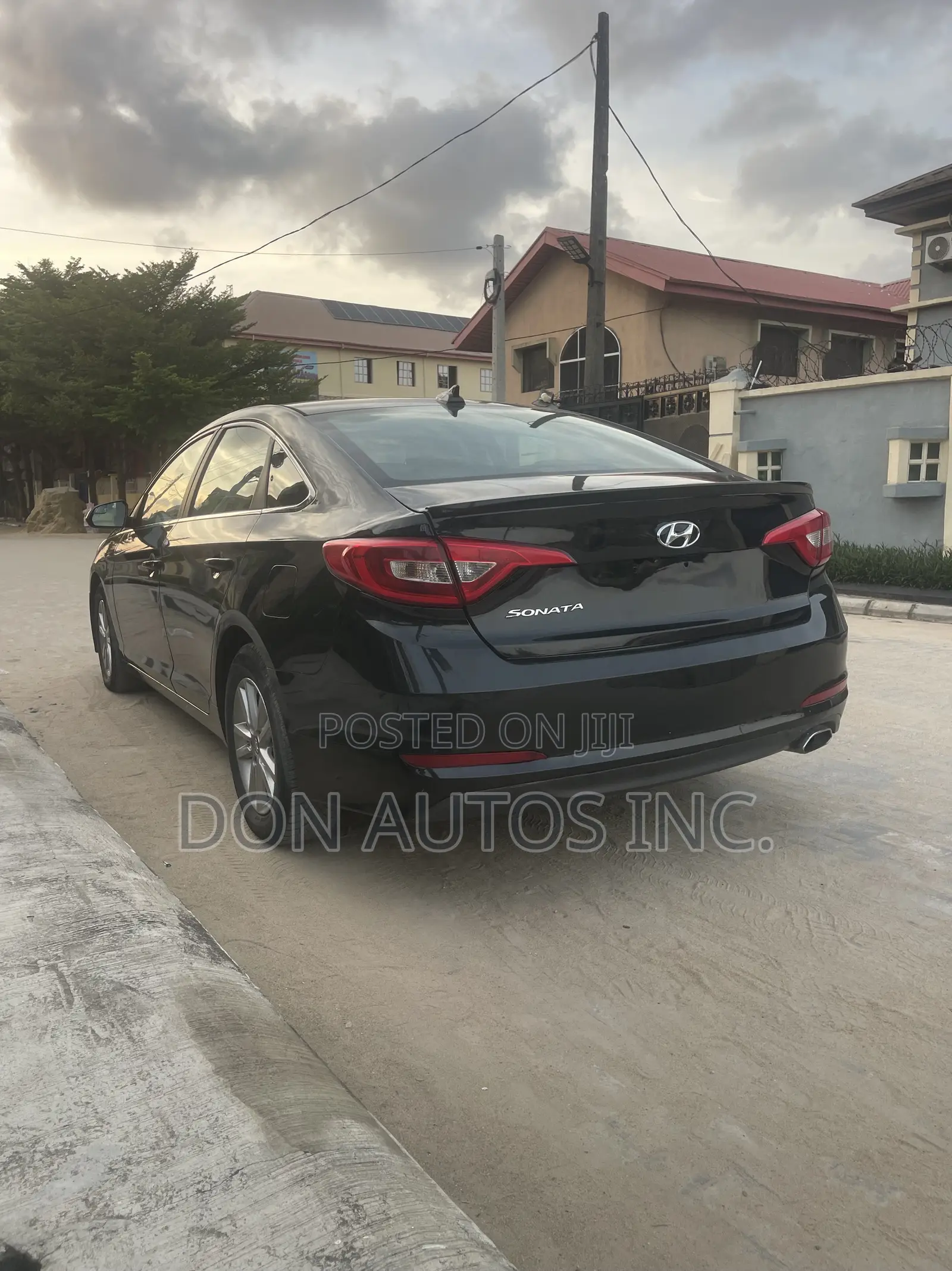 Hyundai Sonata 2015 Black