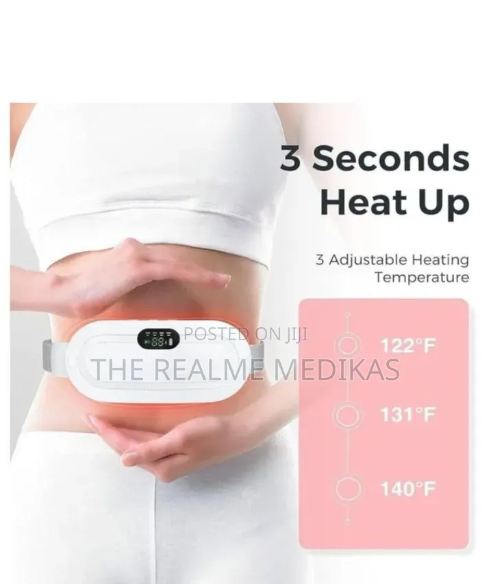 Abdominal Pain Menstrual Cramps Heating Padded Belt
