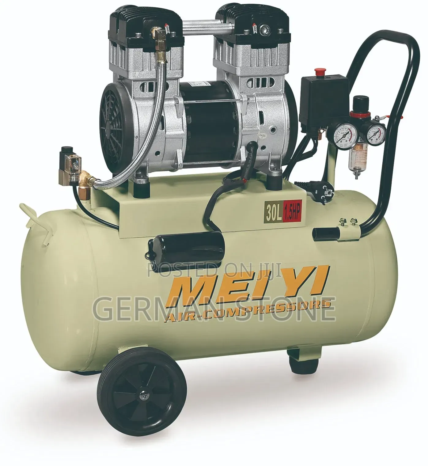 Meiyi 50-Liter Double-Head Air Compressor Feature