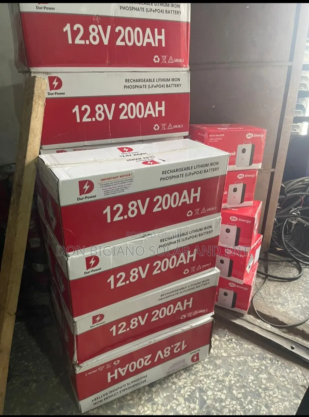 Dur - Power Rechargeable Littium Ion Phosphate ( Life Po4 ) Battery
