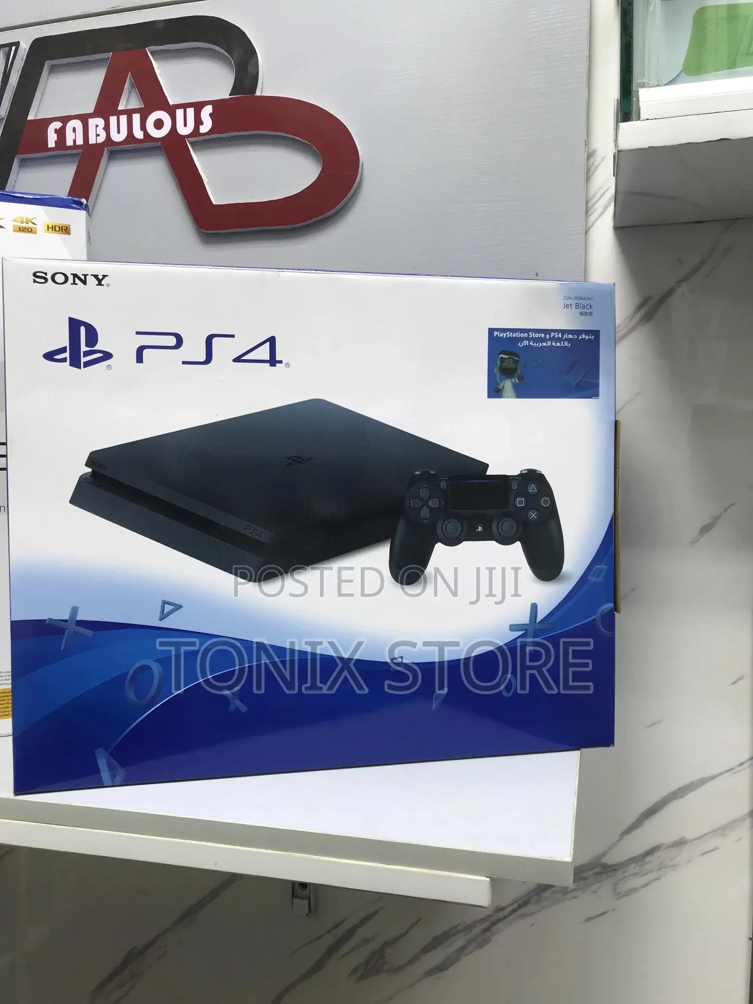 New Playstation 4 Console Slim With Extra Pad