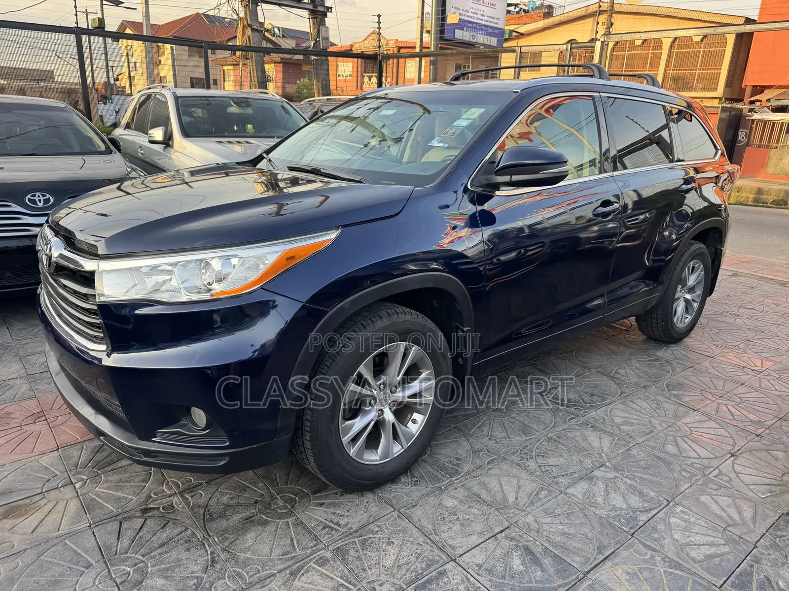 Toyota Highlander XLE 4dr SUV AWD (3.5L 6cyl 6A) 2015 Blue