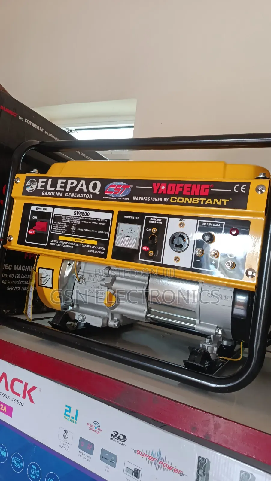 Elepaq Constant Generator 4.5kva