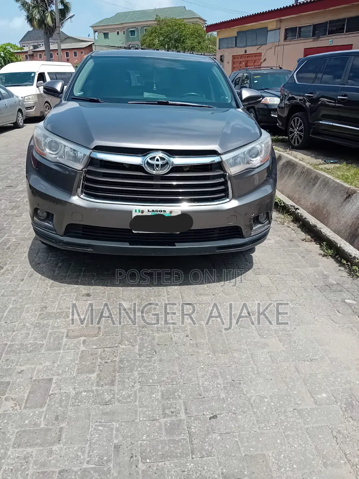 Toyota Highlander 2016 Gray
