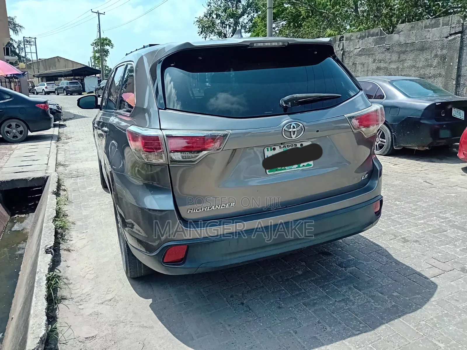 Toyota Highlander 2016 Gray