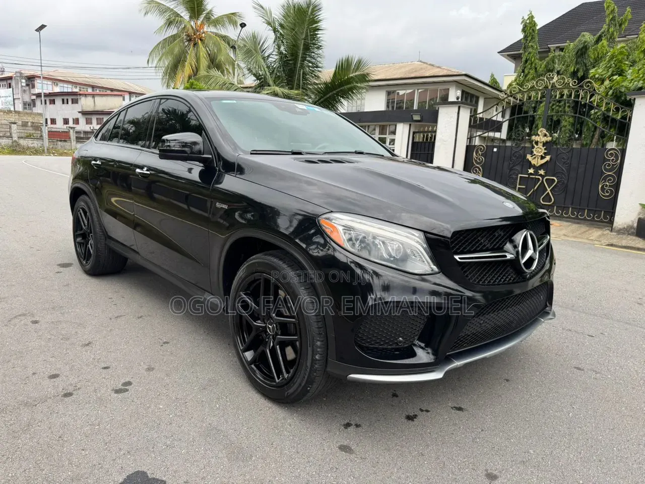 Mercedes-Benz GLE-Class AMG GLE 43 4MATIC 2017 Black